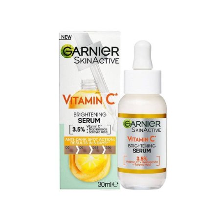 كريم للعينين بفيتامين C من  غارنييه سكين أكتيف (Garnier SkinActive) بتركيز 4% من المكونات الفعال